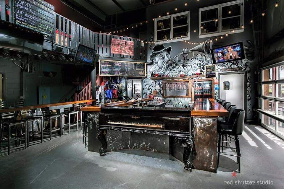 Commercial bar build-out in Charleston SC – Revelry Brewing custom interior renovation by LeBlanc Contracting