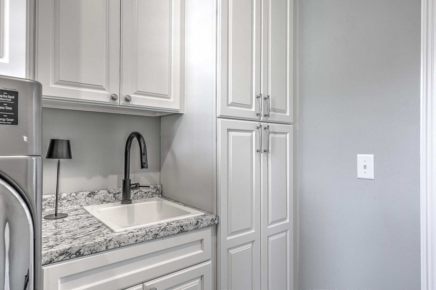 Kitchen remodel custom cabinets and countertops by LeBlanc Contracting